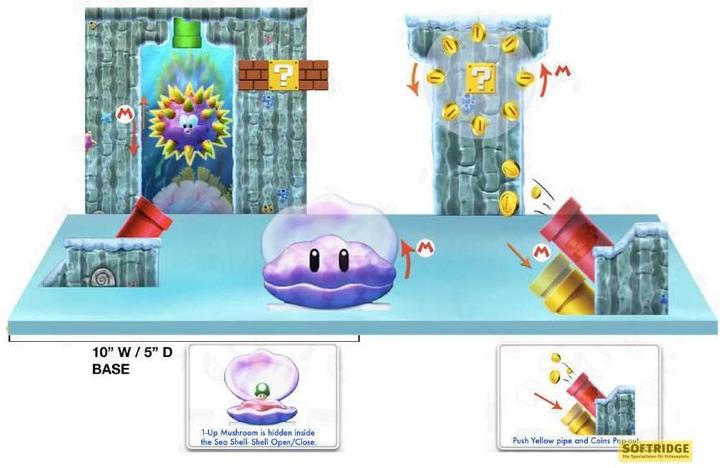 Produktbild Jakks Pacific World of Nintendo: Super Mario Deluxe - Unterwasserwelt