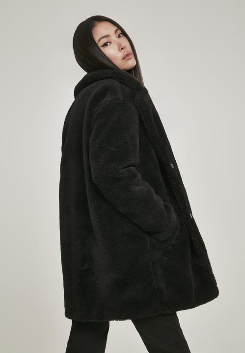 Actual product image Urban Classics Ladies Oversized Sherpa Coat (S)
