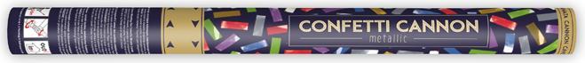 Immagine prodotto Partydeco Cannone di coriandoli, mix, 60 cm (1 pz.)