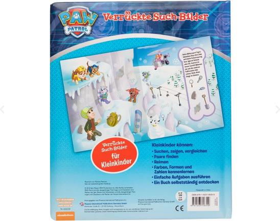 Image du produit PAW Patrol - Verrückte Such-Bilder für unterwegs - Wimmelbuch - Pappbilderbuch mit Stift und (Allemand, Phoenix International Publications Germany GmbH, 2022)