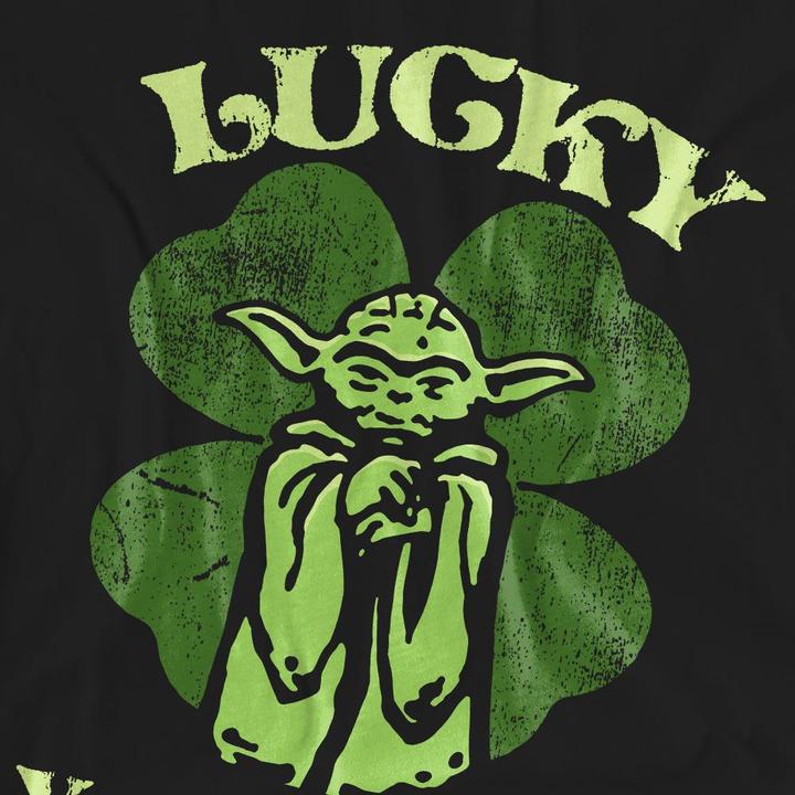 Immagine prodotto Star Wars Lucky Maglietta Giorno di San Patrizio Yoda Adulto Unisex (L)