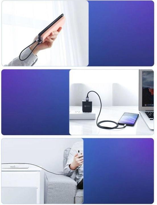Actual product image Ugreen USB A — USB C (0.25 m, USB 2.0)