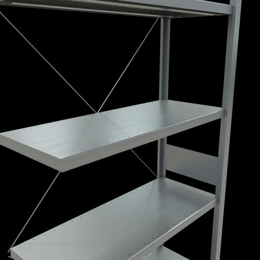 Actual product image Schulte Lagertechnik MULTIplus250 boltless bay system with cross brace