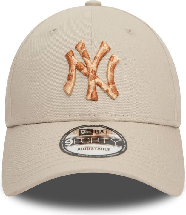 Produktbild New Era 9Forty Strapback Cap - INFILL New York Yankees stone