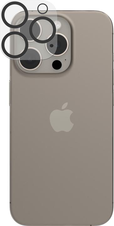 Image du produit Zagg InvisibleShield iPhone 15 Pro / Pro Max Lens Camera Protection Glass Elite (1 pièce(s), Apple iPhone 15 Pro)