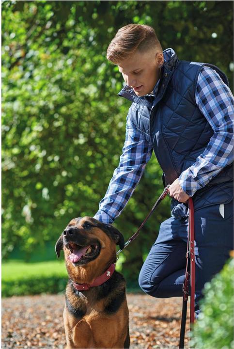 Actual product image Hunter Adjustable leash Swiss genuine leather (13, Dog, General)