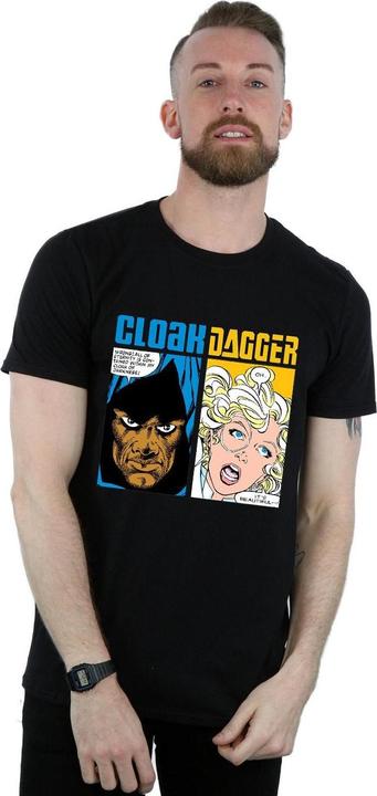 Immagine prodotto Cloak And Dagger Comic Panels Maglietta Uomo (L)