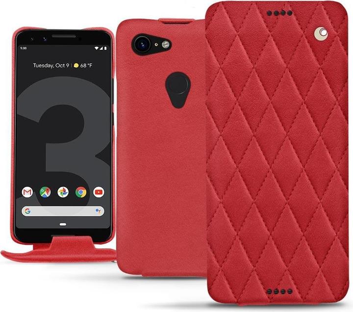 Actual product image Noreve Leather cover vertical (Google Pixel 3)