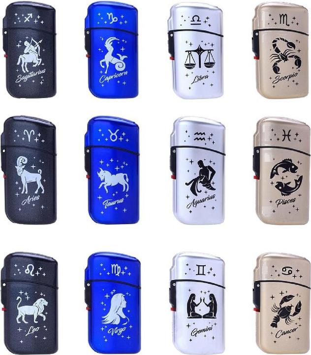 Actual product image Pummel & friends Zodiac storm lighters