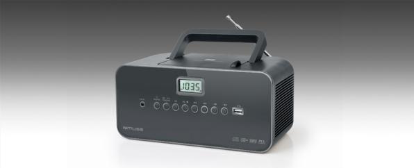 Actual product image Muse Portable radio M-28DG USB port, AUX in (FM, MW, PLL)