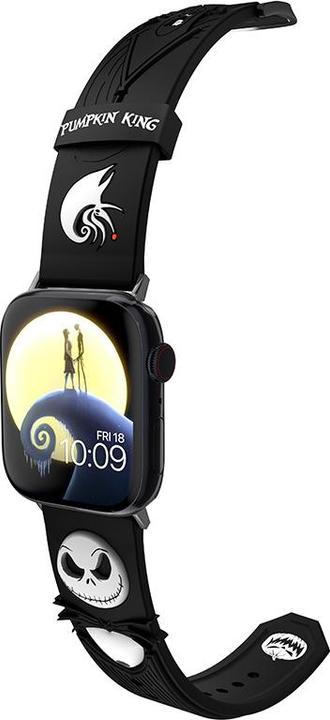 Actual product image Moby Fox Nightmare Before Christmas bracelet pour smartwatch Sculpted Jack