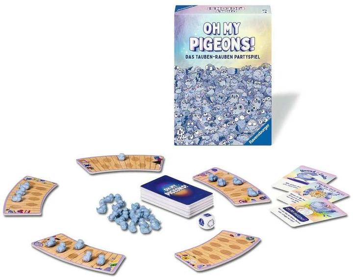 Actual product image Ravensburger Oh my Pigeons (German)