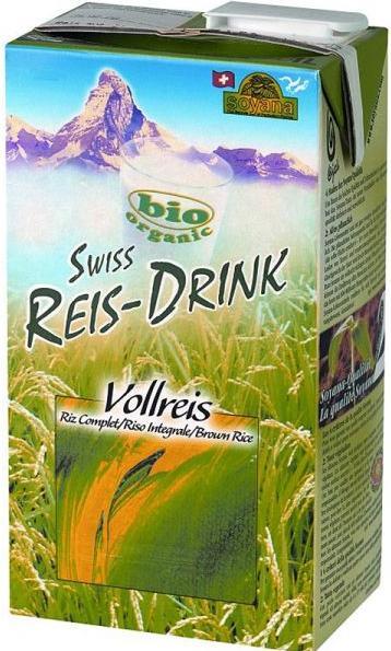 Image du produit Soyana Riz complet Swiss Rice-Drink Bio (1 x 100 cl)