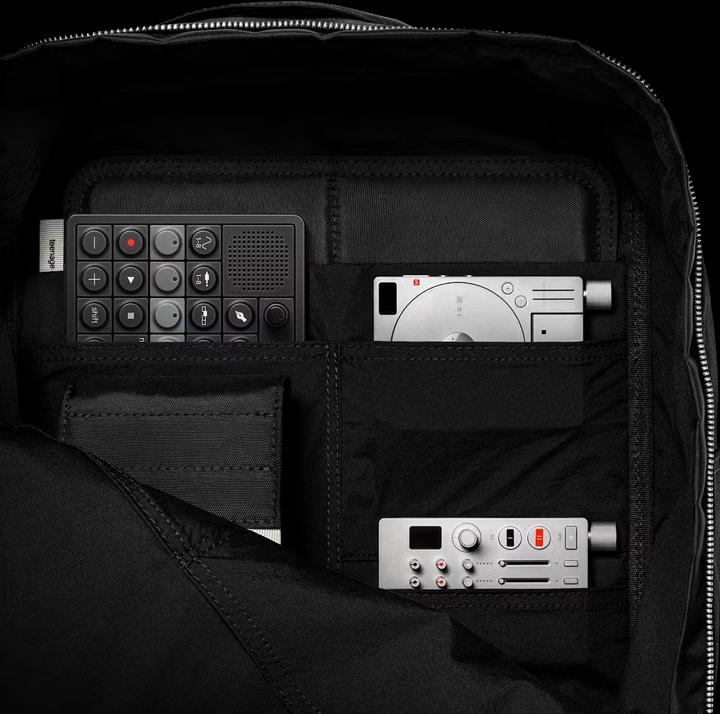 Actual product image Teenage Engineering Field backpack Black