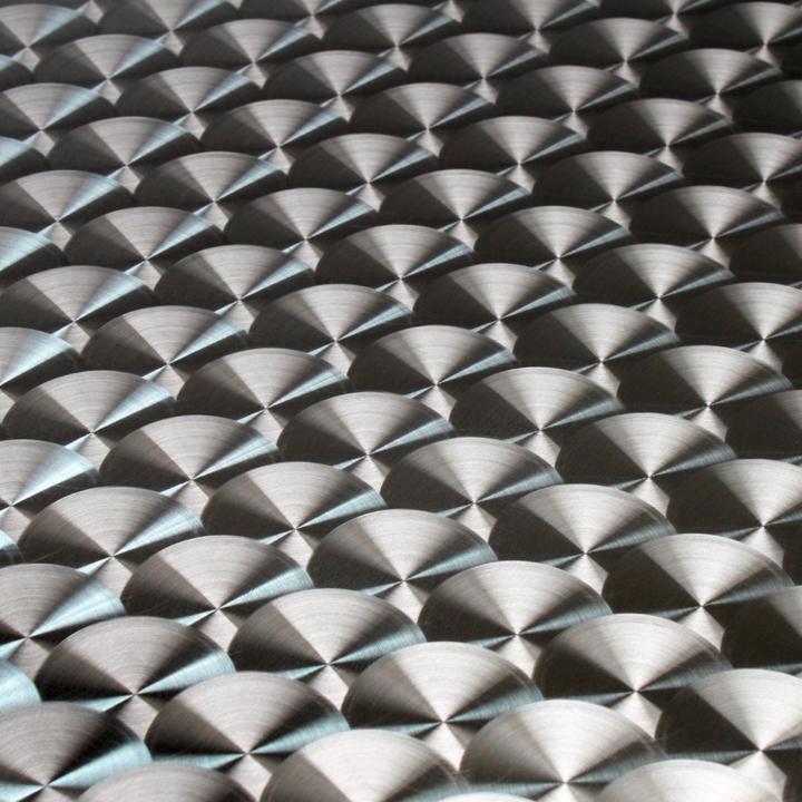 Immagine prodotto Dema Alu Gartentisch Alutisch Edelstahltisch Beistelltisch Bistrotisch Tisch 80x80x70 (80 cm)