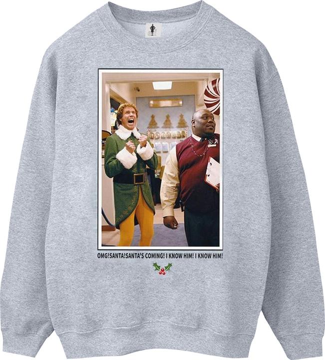 Immagine prodotto Elf OMG Santa Photo Felpa Donna (XL)