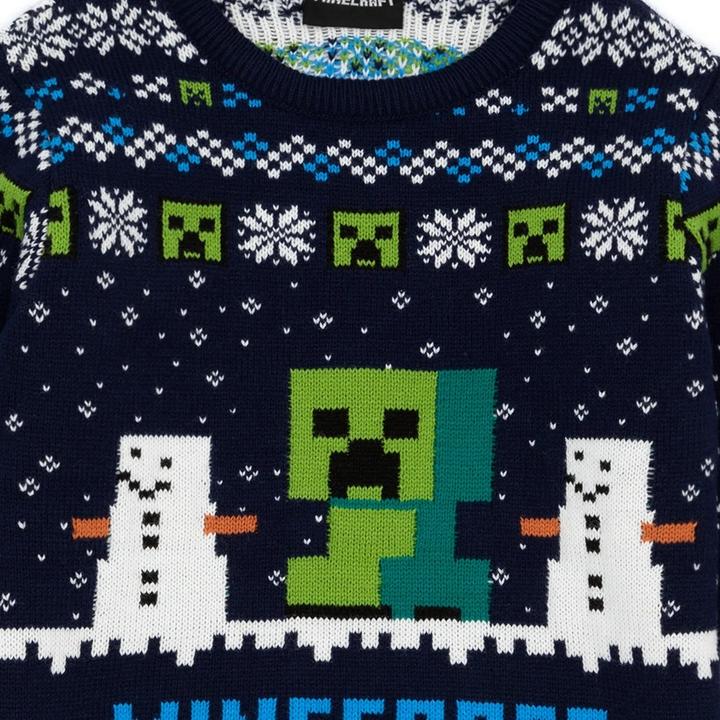 Produktbild Minecraft Pullover Weihnachtliches Design (158, 164)