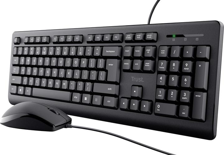 Produktbild Trust Primo Keyboard And Mouse Set Us (US, Kabelgebunden)
