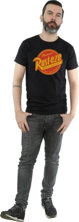 Actual product image Cars Mens Rust-Eze Logo Cotton T-Shirt (S)