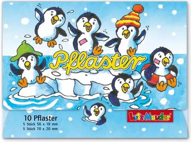 Lutz Mauder Pflasterbriefchen Pinguine