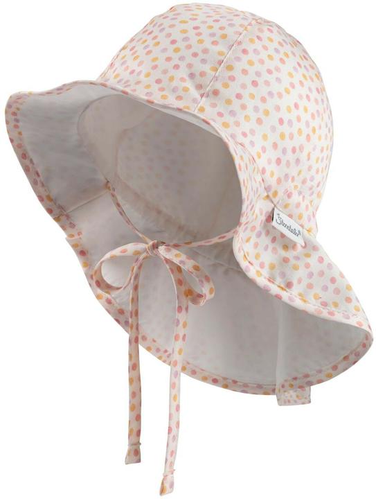 Immagine prodotto Sterntaler Cappello da sole con protezione per il collo a pois ecrù taglia 47 (47)