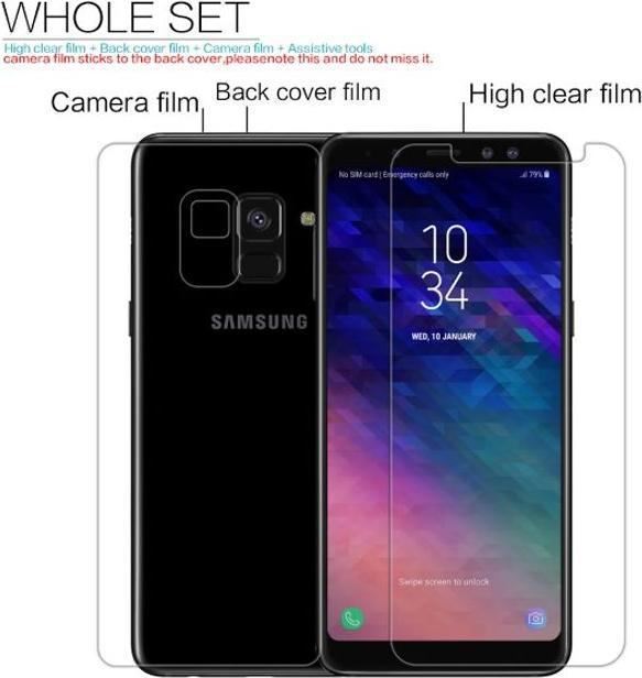 Actual product image Nillkin Super Clear Series (1 Piece, Samsung Galaxy A8+)