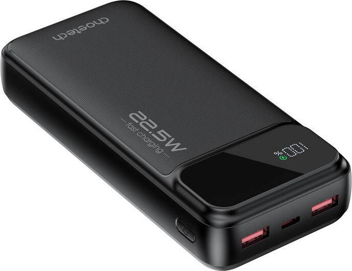 Produktbild Choetech Powerbank B729 20000mAh 22.5W PD USB-A / USB-C - black (20000 mAh, 22.50 W, 22.50 Wh)