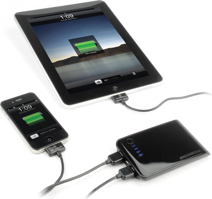 Produktbild Scosche goBAT II Portable Dual USB Port Batterie für iPad (5000 mAh)