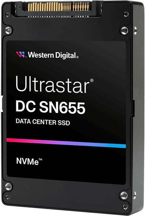 Image du produit WD ULTRASTAR DC SN655 U.3 7.68TB PCIE (7680 Go, 2.5")