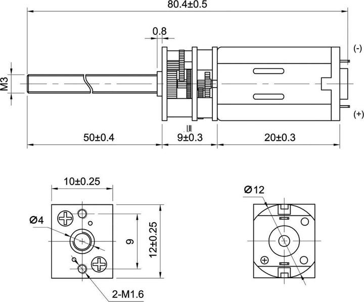 Produktbild Sol Expert Micro-Getriebe G 53M 96442 mit