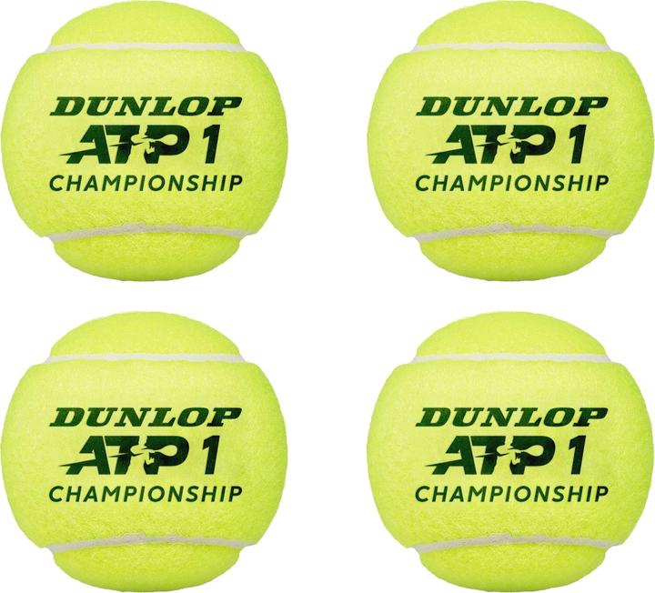 Dunlop Tennisbälle ATP Championship 4erPack