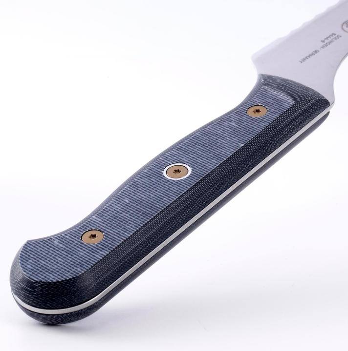 Image du produit Messermeister Couteau à pain Custom 20 cm, Gris/Noir (20 cm)