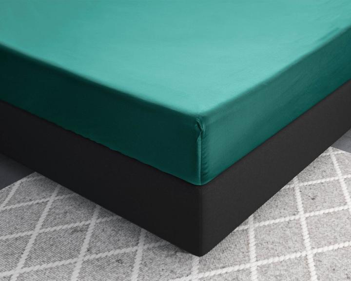 Produktbild Palo Satin Spannbettlaken (200 x 220 cm)