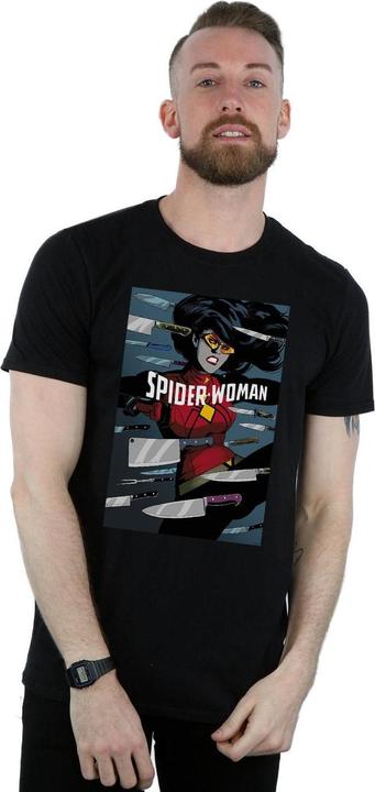 Immagine prodotto Spider-Woman Cover Maglietta Uomo (L)