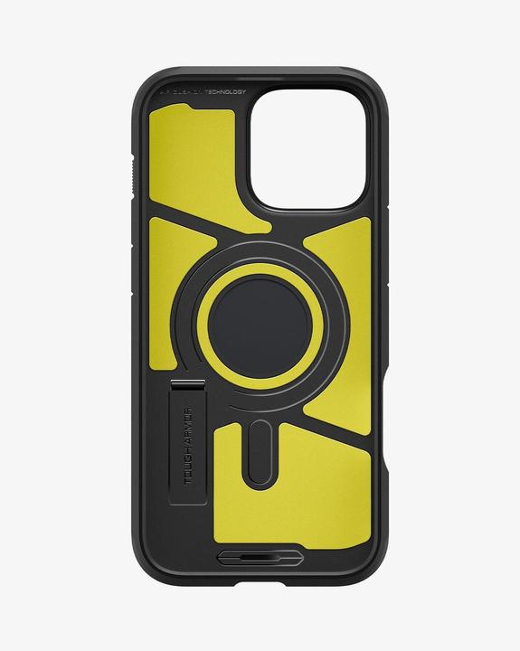 Actual product image Spigen Tough Armor MAG iPhone 16 Pro Max MagSafe czarny/black ACS08013 (Apple iPhone 16 Pro Max)