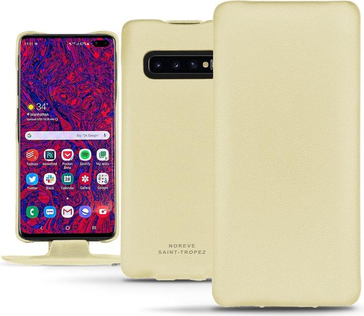 Noreve Leather cover vertical (Samsung Galaxy S10+)