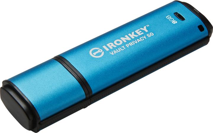 Actual product image Kingston IronKey Vault Privacy 50 (8 GB, USB-A, USB 3.2)