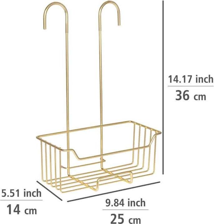 Image du produit Wenko Caddy de douche thermostatique Milo (25 x 14 x 36 cm)