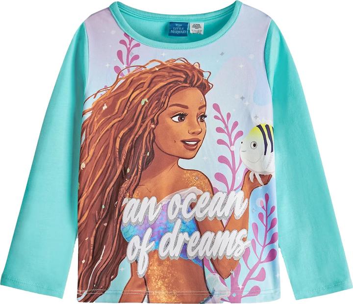 Immagine prodotto The Little Mermaid Set Pigiama Lungo Ariel Ragazze (128)