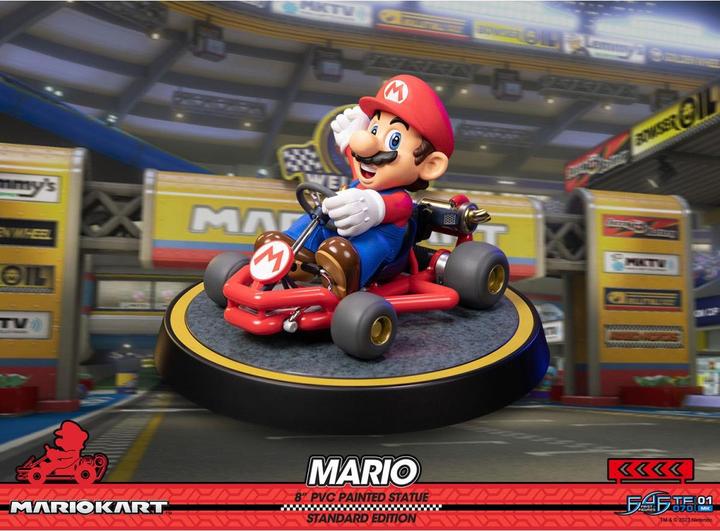 Image du produit First 4 Figures Mario Kart Statue PVC Mario - Édition standard