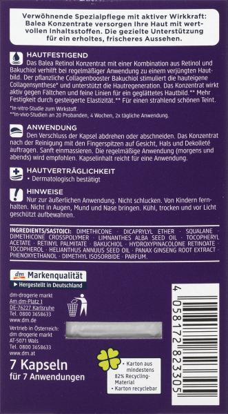 Actual product image dm Balea Concentrate Retinol