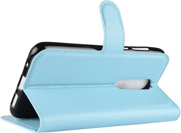 Actual product image MU Classic Litchi Leather Bookcover Series (Nokia 5.1 Plus)