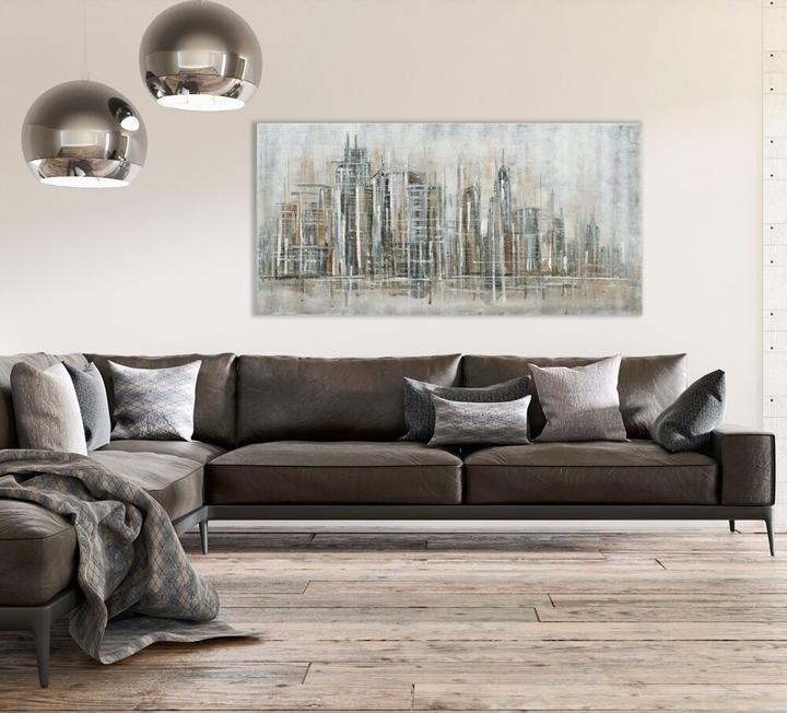 Image du produit Schubiger Tableau New York Abstrait (70 x 140 cm)