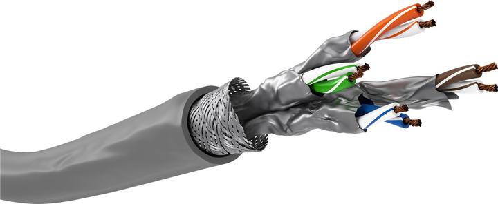 Produktbild Goobay Netzwerkkabel (S/FTP, CAT6a, 100 m)
