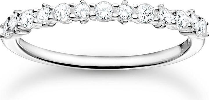 Actual product image Thomas Sabo Ring White Stones (56, 925 Silver)