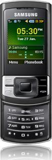 Actual product image Samsung C3050 - Midnight Black (2")