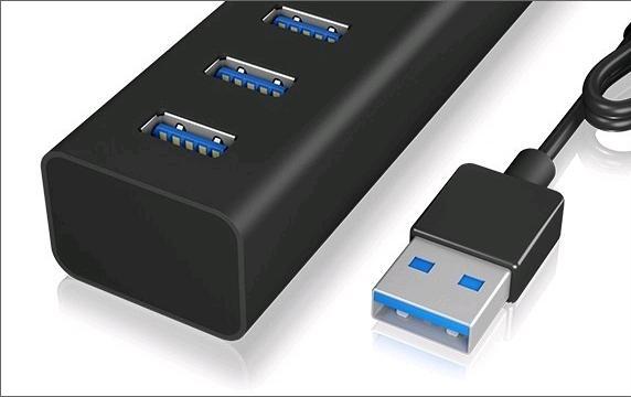 Produktbild Icy Box IB-HUB1700-U3 (USB-A, 7 Ports)