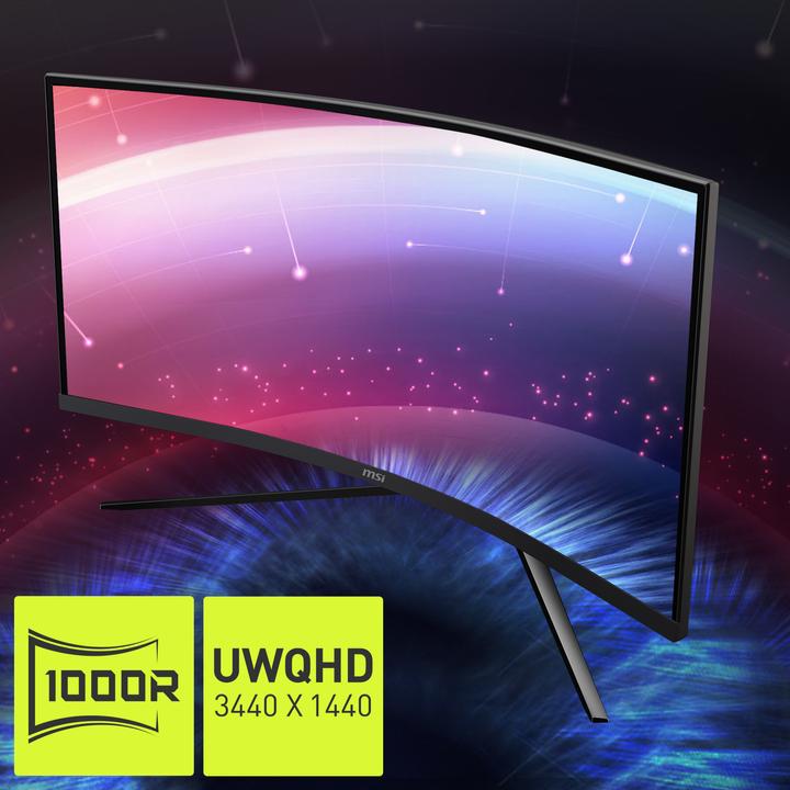 Produktbild MSI MAG 345CQRDE (3440 x 1440 Pixel, 34")