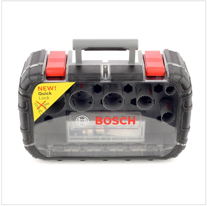 Immagine prodotto Bosch Professional Zubehör Set di seghe a tazza 11 pezzi Accesso (51 mm, 44 mm, 22 mm, 35 mm, 65 mm, 29 mm)