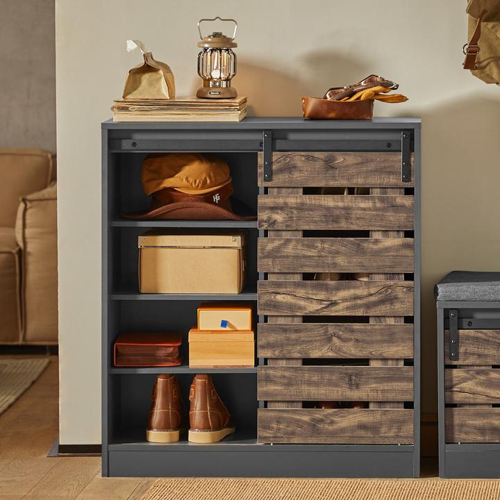 Produktbild SoBuy Sideboard Schiebetür (80 x 89 x 35 cm)